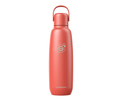 Bidon i butelka sportowa SodaStream Butelka termiczna Fizz&Go w kolorze pomarańczowym 0,9l